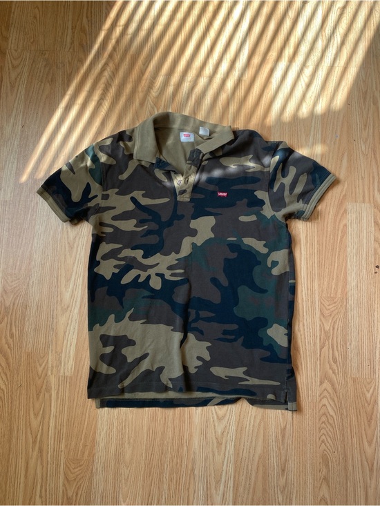 Levi's Other - Y2K Levi's Camo Polo Men's M